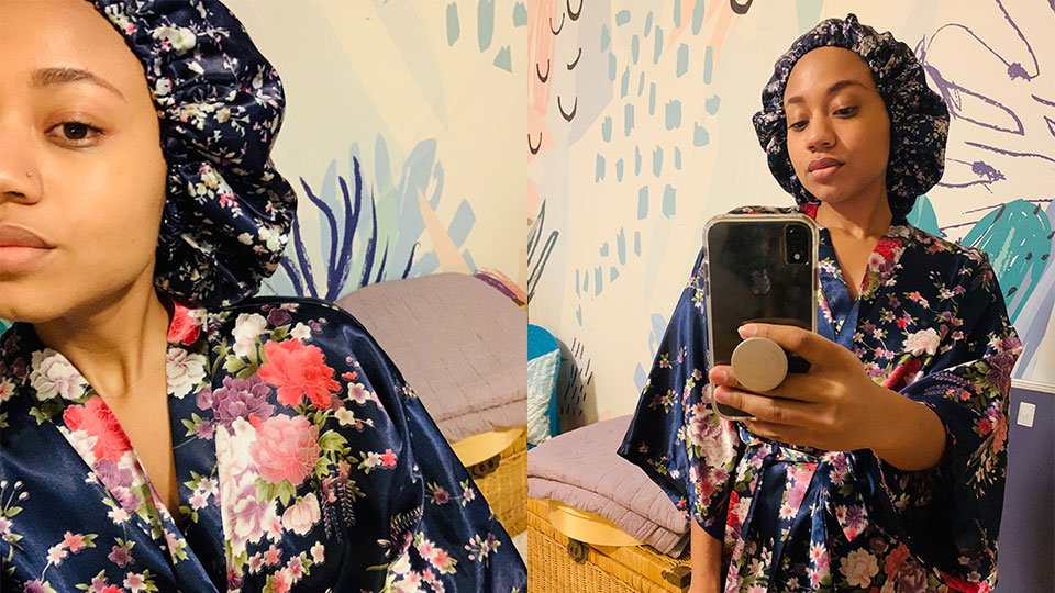 A Black Woman Created the Satin Bonnet That Actually Stays Put While I Sleep