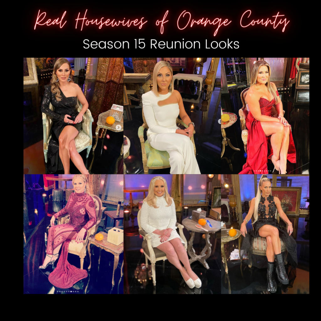 Real Housewives of Orange County Season 15 Reunion Looks