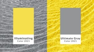 Pantone’s Color(s) of the Year: “Ultimate Gray” and “Illuminating”