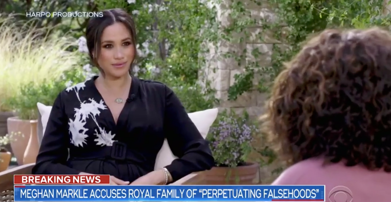 Fans Think Meghan Markle’s Eyeliner Is Reminiscent Of Princess Diana’s Makeup