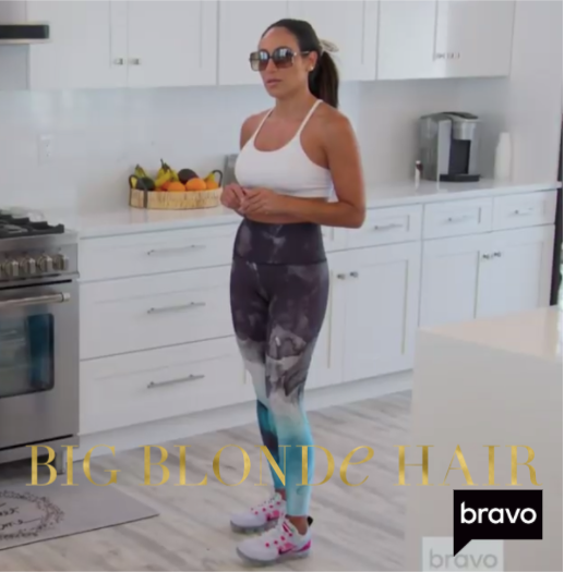 Melissa Gorga’s Tie Dye Leggings