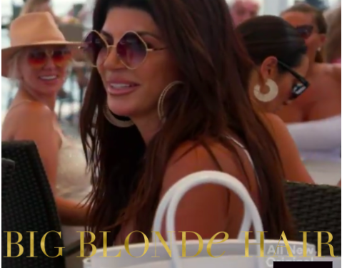 Teresa Giudice’s Diamond Shaped Sunglasses