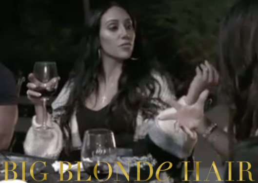 Melissa Gorga’s Striped Cardigan Sweater