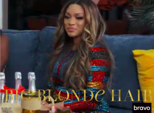 Drew Sidora’s Sequin Striped Dress