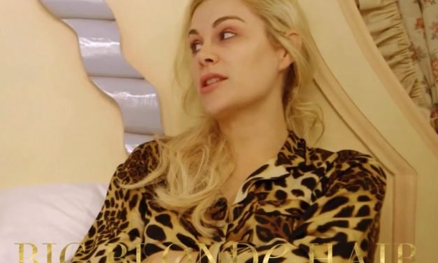 Kameron Westcott’s Leopard Satin Pajamas