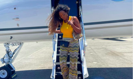 Kenya Moore’s Zig Zag Pants