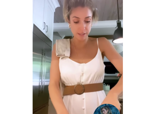 Kristin Cavallari’s White Button Down Maxi Dress