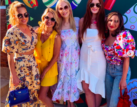 Cary Deuber’s Yellow Floral Two Piece Set