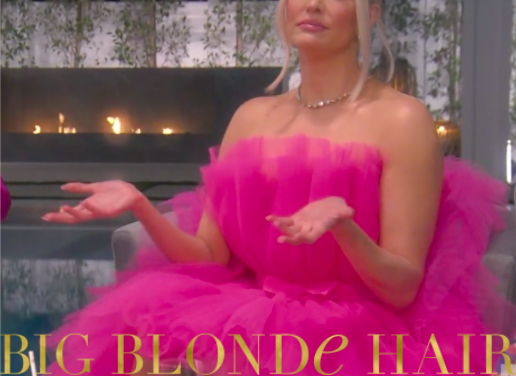Erika Jayne’s Pink Tulle Dress