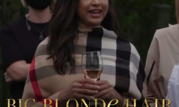 Eboni K. Williams’ Burberry Poncho