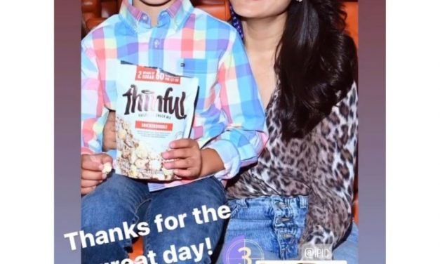 Crystal Kung Minkoff’s Leopard Print Blouse