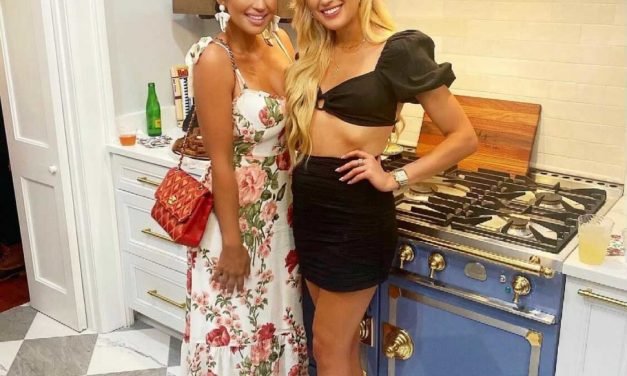 Leva Bonaparte’s Floral Print Dress