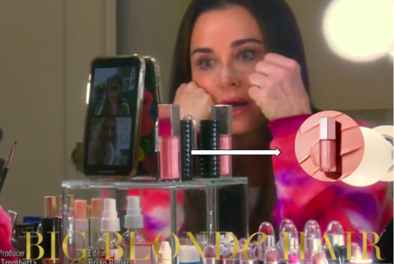 Kyle Richards’ Pink Lip Gloss
