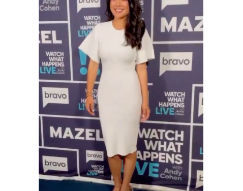 Crystal Kung Minkoff’s White Dress