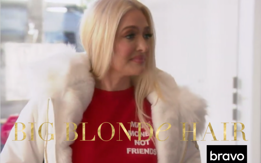 Erika Jayne’s “Make Money Not Friends” Shirt