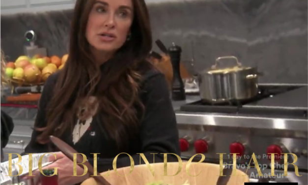 Kyle Richards’ Teddy Bear Sweater