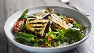 A Recipe for Eggplant Delight and the Secret of Eating Healthfully While Saving Money