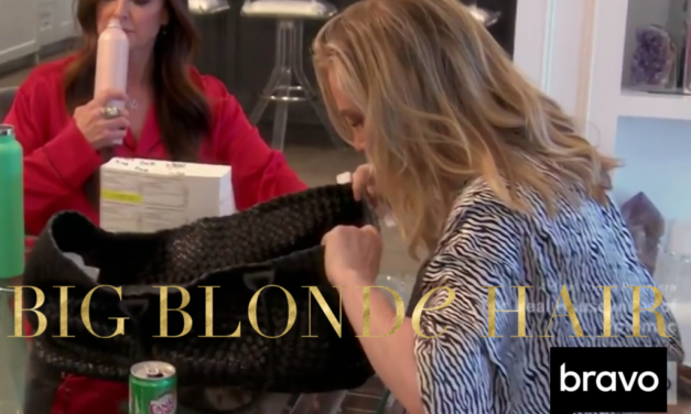 Kathy Hilton’s Black Tote Bag