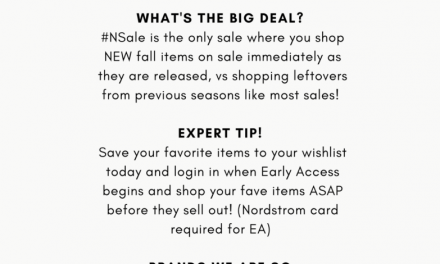 Calling All Icons: NSale Starts Today!