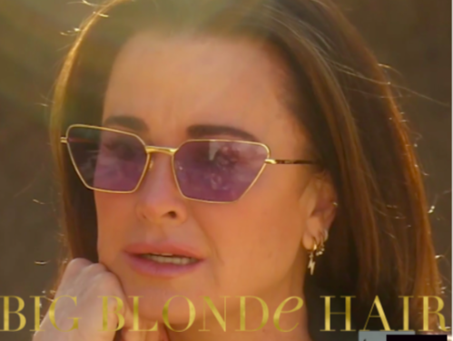 Kyle Richards’ Purple Sunglasses
