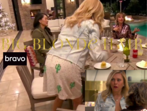 Sutton Stracke’s Beaded Cactus Dress