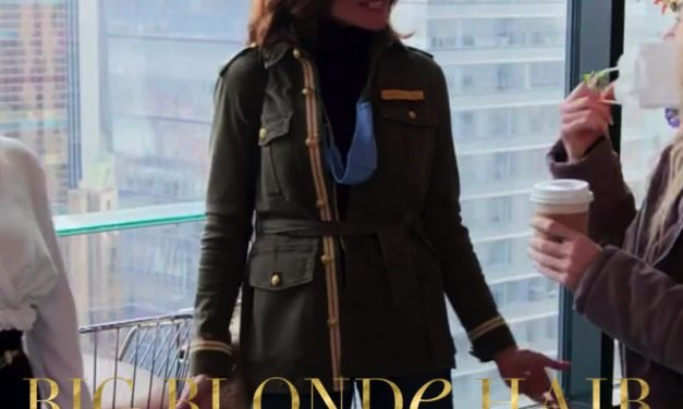 Luann de Lesseps’ Army Green Utility Jacket