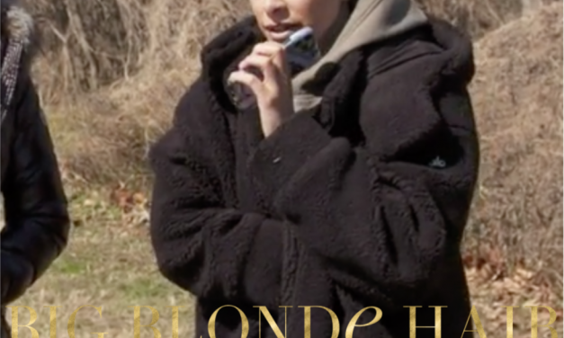 Robyn Dixon’s Black Sherpa Jacket