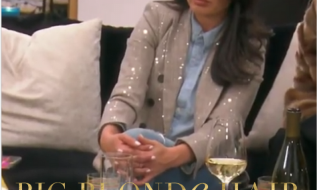 Crystal Kung Minkoff’s Sequin Tweed Blazer