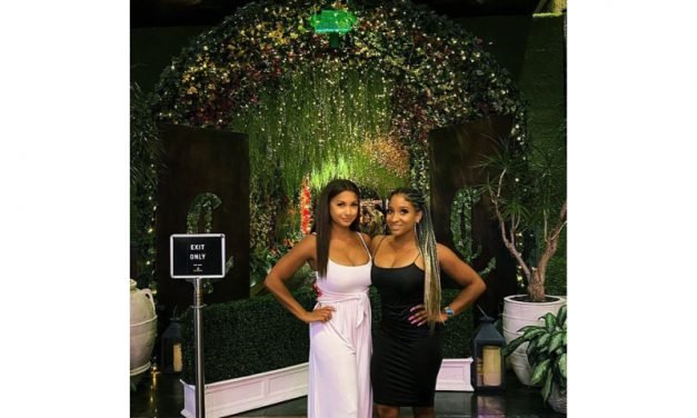 Eboni K. Williams’ White Tie Front Jumpsuit