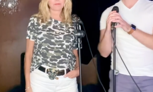 Sutton Stracke’s Leopard Camo Tee