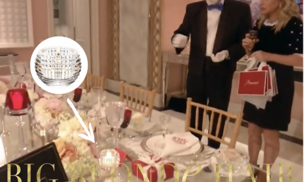 Kathy Hilton’s Crystal Votive Candle Holders