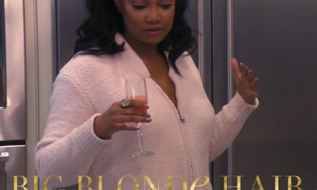 Garcelle Beauvais’ White Zip Up Robe
