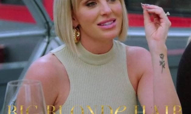 Whitney Rose’s Beige Ribbed Tank