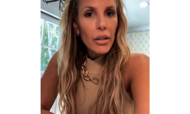 Tracy Tutor’s Beige Ribbed Crop Top