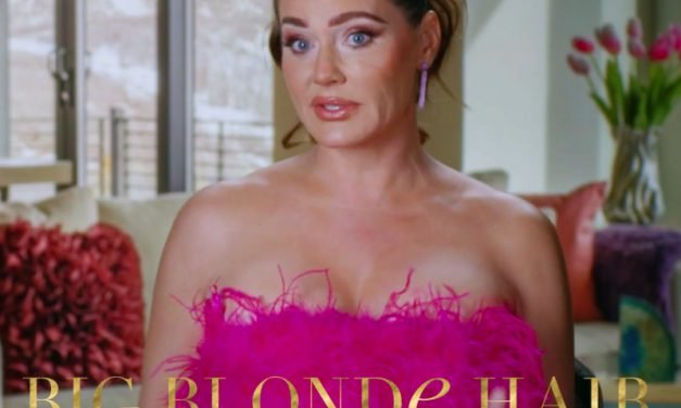 Meredith Marks’ Pink Feather Confessional Top