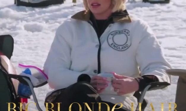 Whitney Rose’s White Burberry Jacket