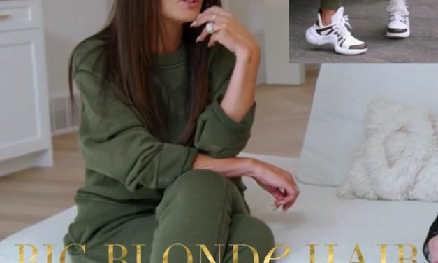 Lisa Barlow’s Army Green Sweatsuit