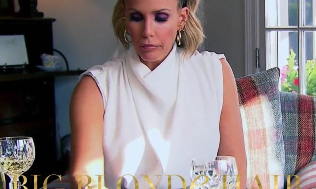 Tracy Tutor’s White Sleeveless Top