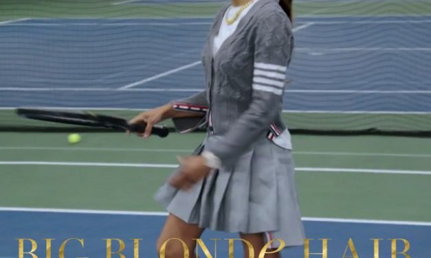 Mary Cosby’s Grey Tennis Outfit