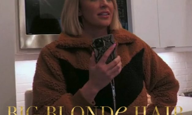 Whitney Rose’s Tan and Black Teddy Jacket