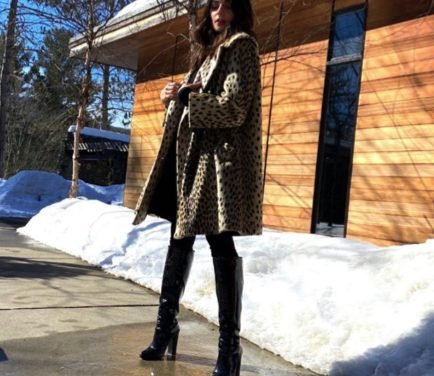 Paige DeSorbo’s Leopard Coat