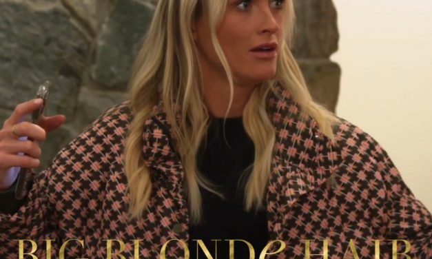 Julia McGuire’s Printed Puffer Jacket