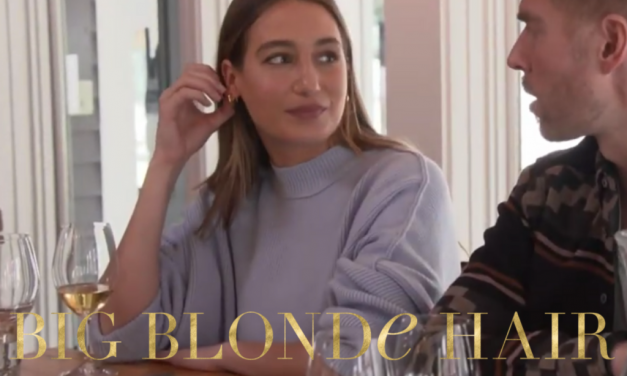 Amanda Batula’s Light Blue Sweater