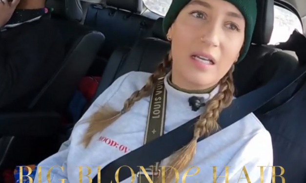 Amanda Batula’s Grey Graphic Sweatshirt