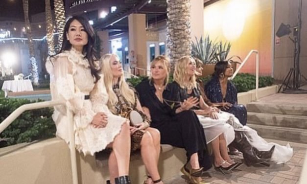 Crystal Kung Minkoff’s Cream Lace Dress