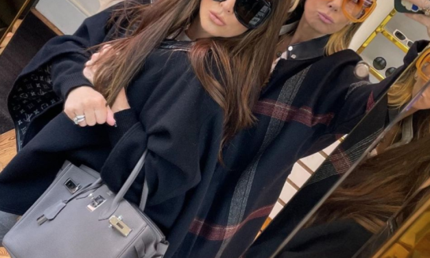 Kyle Richards’ Black Oversized Sunglasses