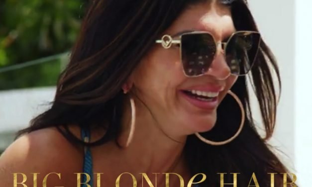 Teresa Giudice’s F Logo Sunglasses