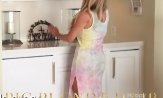 Jennifer Armstrong’s Tie Dye Midi Dress