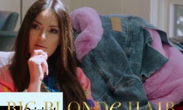 Lisa Barlow’s Lilac Fur Denim Jacket