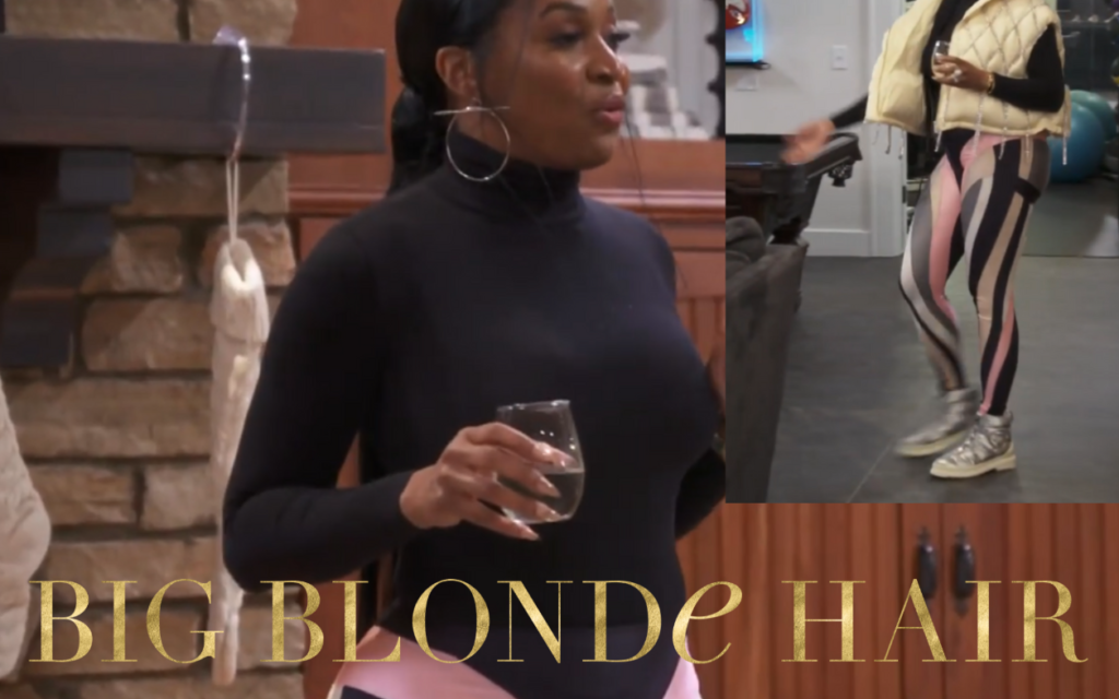 Marlo Hampton’s Black Turtleneck Bodysuit